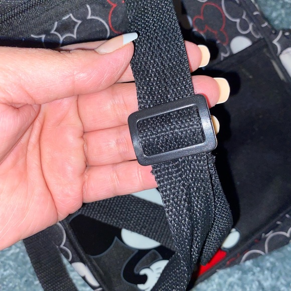 Disney Mickey Mouse Black and Red diaper Bag - Picture 8 of 9